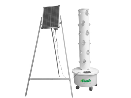 New Zealand Solar Hydroponic Tower System