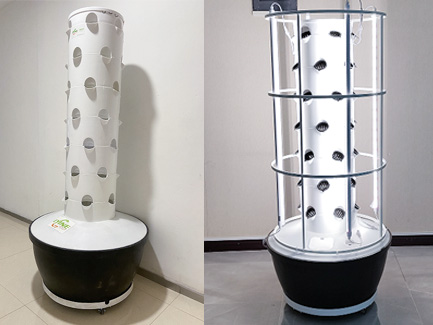 United Arab Emirates Hydroponic Tower System For Sample Testing